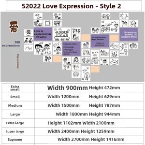 BONIYA | Education Love Themed Decor Wall