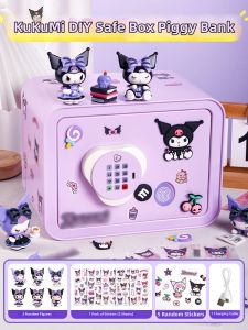 LUOLI | Girls Style Password Lock Piggy Bank