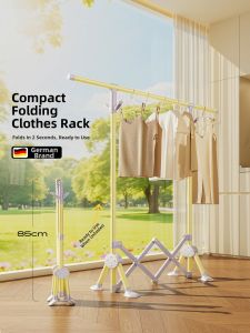 MINGZHI | Dopamine Design Folding Extendable Small Clothes Drying Rack