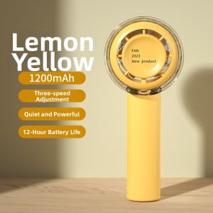 Portable Handheld Mini Fan USB Leafless Small Desktop Office Fan Personal Cooling Fan NOCLILI F3B-08 Handheld Fan