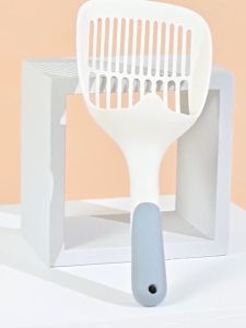 coolpet 🐶 ที่ตักทรายแมว ที่ตักอึแมว ช้อนตักอึแมว ที่ร่อนอึแมว พลาสติก แข็งแรง ไม่งอ