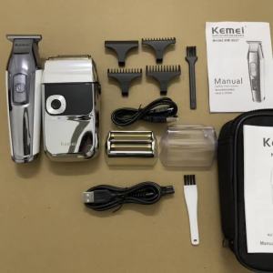 Tông Đơ Cắt Tóc Điện Không Dây Kemei KM-2028 Cho Nam Tông Đơ Cắt Tóc USB Có Thể Sạc Lại Với Lưỡi Dao Bằng Thép Không Gỉ Sử Dụng Ướt/Khô Dao Cạo Cắt Tóc