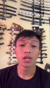 Pisau Sfn Kayu Jati Pisau Sembelih kambing
