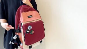 AGhifa Tas Ransel Sekolah Anak SD SMP SMA Cewek Cowok Backpack Remaja Perempuan Populer Fashion