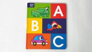 My First ABC Board Book To Learn the Alphabet With Colourful Illustrations (Hardcover) For Toddlers