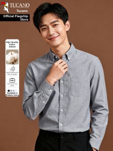 TUCANO | Business Casual Oxford Shirt for Men Autumn Spring Occupational Formal