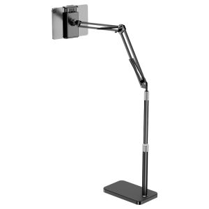 HOOYS | Adjustable Overbed Phone Stand Universal Tablet Mount Live Streaming