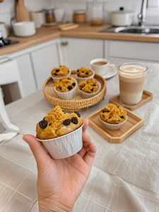 Steamed Rice Cake Bowl Disposable Bowl Cake Mold High Temperature Resistant Oyster Holder Pudding Cup Baking Tool Cake Cup Commercial