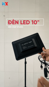 Đèn led 10 inch chụp ảnh livestream USB 3 chế độ màu điều chỉnh cường độ sáng PL-26