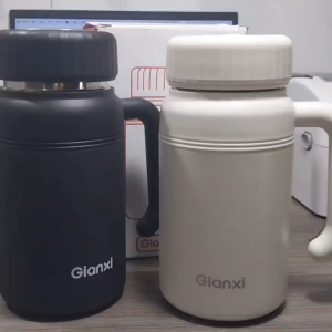 Ca hãm trà giữ nhiệt 24h GIANX INOX 316 có lọc trà bằng inox dung tích lớn 1000ml
