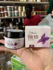 Mặt Nạ Tía Tô Trắng Sáng Da Giảm Thâm Nám Làm Mịn Da - Mặt Nạ Đắp 100% Thiên Nhiên- đặc sản tây bắc 333