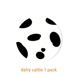 Universal Cartoon Silicone Car Coaster Non-slip Cup Holder Water Bottle Mat Cute Cow Design Auto Decorations