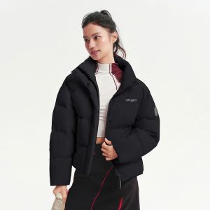 BOSIDENG | Thick New Short Stand Collar Quilted Down Coat