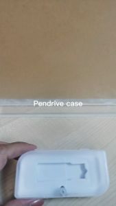 10PCS/LOT Pen Drive Box Case - Transparent PP Box Pendrive Box Gift Box include Diecut  Foam PP Box U盘盒子