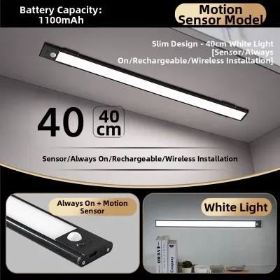 XLYS | Wireless Self-Adhesive Motion Sensor LED Light Strip for Furniture
