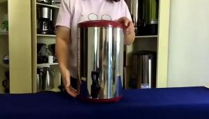 WATER JUG/MILK TEA BUCKET bahan Premium Stenlies Stell Ukuran 8 liter - 12 liter