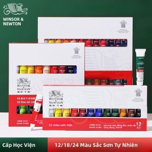 Bộ Sơn Dầu Winsor & Newton Heavy Body - 12/18/24 Màu X 12ml Tuýp Sơn Nghệ Thuật Bền Màu Dành Cho Người Lớn Mới Bắt Đầu