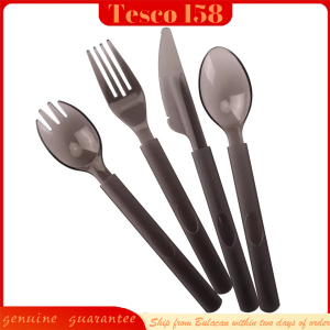 50 PCS of disposable tableware sets  Transparent plastic spoons  Non-toxic and safe  Made of thick material  Individual packaging  Suitable for dining parties. Portable takeout