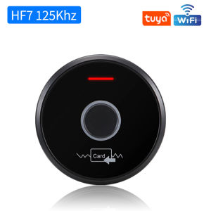 Bàn Phím Điều Khiển Truy Cập Bằng Vân Tay Thông Minh Metal Tuya Smart Home RFID Kết Nối WIFI 2.4G Đầu Đọc Wiegand 26-44 56 Kèm Thẻ Quản Trị Và Hỗ Trợ Cảm Biến Cửa