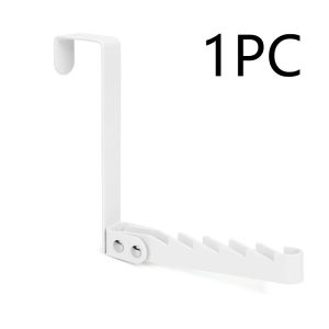 1/2PC Collapsible Hooks Over-Door Coat Rack Creative Space-Saving Drying Laundry Rack Rustproof Door Organizer Rack Apartment 