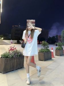 QIANSHUIYIYUN | Trendy Casual T-shirt Spring Summer New Loose Light