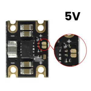 TPS63802 Mini Lithium Battery Booster Module DC 1.8-5.5V to 3.3V 5V 2A/1A Output for Robotics Development