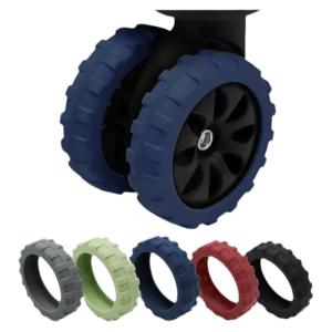 Silent Rubber Protection Cover for Luggage Wheels Universal Wheel Housing Anti-slip Suitcase Handle Replacement Accessories