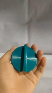 KNOP MESIN CUCI POLYTRON DUA TABUNG BAHAN PLASTIK ABS HIJAU