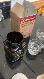 Mật ong Manuka Eco Úc nguyên chất 100% - chỉ số kháng khuẩn MGO 550+ - 500gram - thực phẩm bổ dưỡng tăn.g sức đề kháng