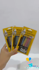 lilin kue ultah / Lilin Magic / Lilin Ulang Tahun Ajaib / Magic Relighting Candle / lilin peppermint