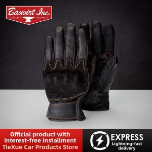 BAUVIRT | Winter Vintage Touchscreen Motorcycle Gloves