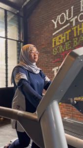 HIA Everywear Jenna Top Baju Atasan Olahraga Wanita Dry Fit