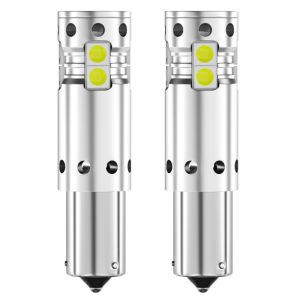2 Bóng Đèn LED Xi Nhan Lùi H21W BAY9S 64136 Không Lỗi Canbus Dành Cho Opel Astra J 2009-2015 Màu Trắng 6000K Độ Sáng Cao