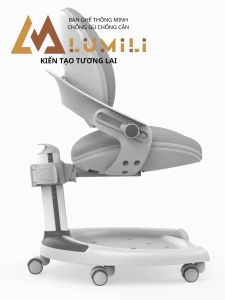Ghế Lumili T9 chống gù chống cận thông minh điều chỉnh 3 chiều thiết kế công thái học cho trẻ em từ 3- 18 tuổi