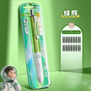 HERO | Refillable Student Beginner Fountain Pen Hooded Nib