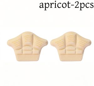 2/4pcs Anti-Slip Heel Protectors Stickers Reduce Shoe Size Self Adhesive Feet Shoe Pad Adjust Size Heel Prevent Rubbing Slipping