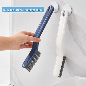 Amoki Floor Seam Brush Bathroom Cleaning Window Brush Groove Gap Cleaner 2 in 1 V-shaped Brushes