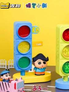 Whimsical Clock Pen Pal New Boredom Proof Desk Decoration Spring Defense Team Red Green Light Trendy Toy Figure Coded Design