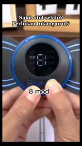 EMS Cervical Massage Stick Mini Cervical Massage Instrument Electronic Pulse Shoulder and Neck Massager for Muscle Pain Relief and Relaxation Portable