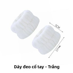 Vòng Đeo Tay Thấm Mồ Hôi Thể Thao Dây Đeo Rửa Mặt Băng Tay Thấm Hút Giữ Khô Chất Liệu Cotton Tiện Dụng Cho Người Vận Động