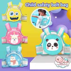 Baby Safety Motorcycle Belt Anti-drop Adjustable Motorcycle Bike Seat Belt with Cartoon Pattern