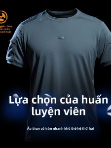 ANGKEN | Áo Thun Táctical Mới Hè Thoáng Khí Thấm Mồ Hôi Nhanh