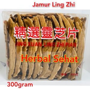Jing Xuan Ling Zhi Pian 300gram / Jamur Ling Zhi