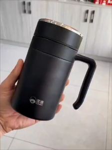 500ml 304 Stainless Food Grade Steel Thermos Cup Thermos Mug Insulated Coffee Mug With Tea Filter