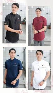 KOKO KURTA PRIA bahan toyobo premium  kerah sanghai warna PUTIH