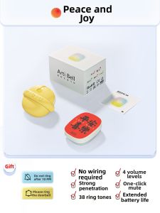 bandian originality | Wireless Home Long-range Creative Doorbell Large Volume Elder-friendly