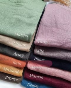 Rompi ANDIN (PREMIUM) Rajut Wanita Polos ILLO Vest Outer Hijab Outfit Ootd Terbaru Kekinian