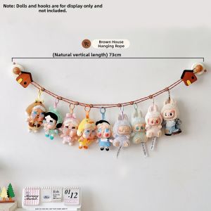 BOZHI | Wall Mounted Stuffed Toy Display Rack Storage Organizer