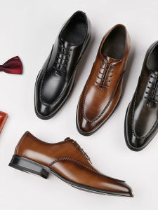 New Retro English Style Business Mens Oxford Shoes