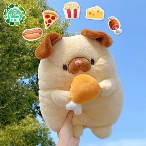 Fat Dog Stuffed Doll Cute Animal Pillow Plush Toys Stuffed Bed Pillow Sleeping Mate for Kids Girls Birthday Gifts